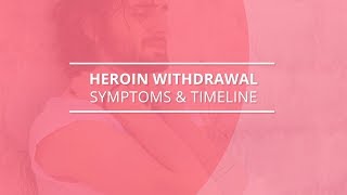 Heroin Withdrawal Symptoms and Timeline [upl. by Ahsineg]