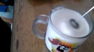 Aerolatte Review Frothing Cold Milk In Under 1 Minute [upl. by Leland]